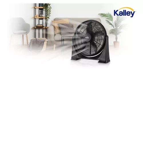Ventilador De Piso Kalley K-vp100p Negro (2)
